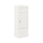 Ceha Canada Medium Parcel Drop Box - 16" W x 12" D x 41"  H - White-SECURE PARCEL STORAGE: CEHA's parcel drop boxes offer a secure solution for outside package deliveries with a robust anti-theft lockable system, preventing unauthorized access and ensuring the safety of your parcels.