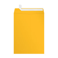 Jam Paper Open End Catalog Premium Envelopes - 9" H x 12" W - Sunflower Yellow - 50 Pack-Color: Sunflower Color: Yellow Envelope