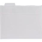 JAM Paper - Chemises en plastique - format lettre - 9 x 11 1/2 - couleurs assorties - Paquet de 6-Taille : Lettre (9,5 x 11 pouces)