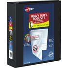 Avery® - Reliure de présentation robuste One-Touch à anneaux en D, 3 po, noire-Fabrication robuste, idéale pour la consultation quotidienne  