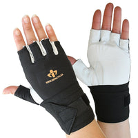 Impacto 471-31 Half Finger Impact Glove W/wrist Supportport, Extra Large-Anti-impact and anti-vibration glove with wrist support