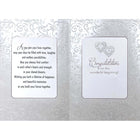 Rosedale Gold Wedding Greeting Cards/Envelopes - 5-1/2" x 8" - Row Boat - 6 Pack-Printed on premium uncoated paper
