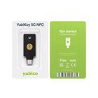 Yubico YubiKey 5C NFC Security Key - USB‑C + NFC - Black-Designed as a USB‑C and NFC key for secure authentication everywhere