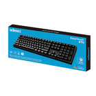 Adesso AKB-670UB Multi-OS Mechanical Keyboard with CoPilot AI Hotkey-Windows Hotkeys: 10Keys (Home, Favorite, Back&Forward, Refresh, Search, Email, My computer, Calculator, CoPilot)