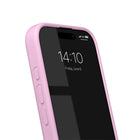 Ideal of Sweden Silicone MagSafe Case for iPhone 17 - Bubblegum Pink-Protective microfiber lining.