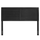 Modway Archie Wood Full Headboard - Black-Assembly Required