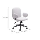 Zuo Lionel Office Chair - Beige-8