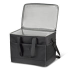 Champs Onyx Nylon Large Cooler Bag - Black-Removeable/ adjustable padded shoulder strap