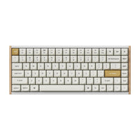 Keychron - K2 HE Interrupteur interchangeable RGB rétroéclairé châssis en aluminium - Interrupteur Nebula - Blanc (Édition Spéciale)-Interrupteurs magnétiques Hall Effect avancés avec points d’activation ajustables pour chaque touche