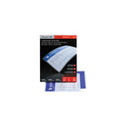 Poches de plastification thermique Clear Fusion EZUse LongLife Speed longue durée de Swingline GBC, 3 mil, lettre, paquet de 100-Les flèches directionnelles indiquent quel bord de la pochette doit être chargé dans la plastifieuse en premier