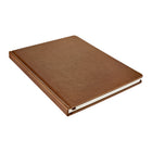 TRU RED Lined Hard Cover Journal - 8 x 10 - Cognac-Acid Free Paper