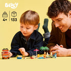 LEGO Bluey: Bluey’s Beach & Family Car Trip-Hands-on building fun - a large starter brick, 1 buildable model per bag, and simple instructions help little builders gain confidence in their construction skills