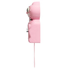 Kit-Cat Klock - Horloge murale Coccinelle en édition limitée - Satin rose-Mouvement à quartz fonctionnant sur piles offrant un chronométrage fiable et précis pour une utilisation quotidienne