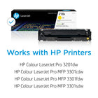 HP 218X Original LaserJet Toner Cartridge - High Yield - Yellow-This cartridge works with: HP Colour LaserJet Pro 3201dw; HP Colour LaserJet Pro MFP 3301cdw, 3301fdw, 3301sdw