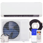 HOMCOM 12000 BTU Wifi Enabled Mini Split Air Conditioner - White-Powerful 12000 BTU cooling and 12300 BTU heating for up to 750 sq. ft
