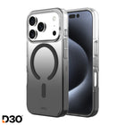 AXS Crystal Shield D3O MagSafe Compatible Phone Case for Apple iPhone 17 Pro - Smoke Gradient-8ft drop tested backed by D3O advanced protection materials 