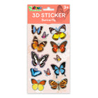 Avenir Nature Creations Butterfly 3D Stickers-Each pack includes 20 stickers