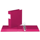 Davis Group Premium Economy Binder - D Ring - 2" - Pink - 6 Pack-2"