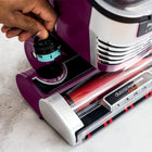 Shark Corded Vacuum AZ3000C-A two brushroll system digs deep into carpets, directly engages hard floors, and picks up dirt, debris, and hair in every pass