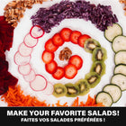 Nutrislicer Rotary Cheese Grater, Vegetable Chopper and Kitchen Slicer-Multi-function slicer & chopper: the Nutrislicer is your go-to tool for slicing, chopping, and grating a variety of foods, from vegetables to cheese, all in one compact kitchen gadget.