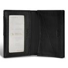 Champs Camo Leather Cardholder - Black-Holds multiple cards