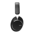 AKG N9 Hybrid Wireless Over-Ear Noise Canceling Headphones - Black-Zoom certified superior call quality: 4 virtual adaptive beamforming microphones (2 on each earcup) constantly monitor the noise level of your environment, so your voice is the only sound others will hear, on a phone call or a video conference. AI machine learning intelligently suppresses ambient noise based on your individual noise scenario. The hydrodynamic windproof design significantly reduces distortion from air friction to give you cry