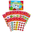 TREND All in Good Pun Retro Scratch 'n Sniff Stinky Stickers + Album-Getting together to admire, trade, and share stories builds social skills & lifelong relationships.