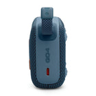 JBL Go 4 Portable Speaker - Blue-The JBL Go 4 incorporates post-consumer recycled plastic and fabric for the speaker grille.