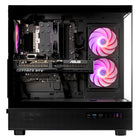 TECHNOID - PC de jeu en verre - Ryzen 7 - RTX 5700 - 32 Go de RAM - SSD de 1 To - Windows 11 Famille-Profitez d'une solution réseau haut débit et sécurisée avec un port LAN 1 Go, le Wi-Fi 6e et le Bluetooth 5.3.