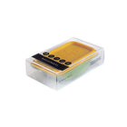 Marcus & Marcus - Coin sandwich en silicone pliable avec couvercle encliquetable - Lola la girafe - Paquet de 3-Compatible avec le four à micro-ondes