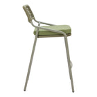 Zuo Rio Barstool - Green - Set of 2-3 year limited warranty