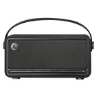 Edifier - Haut-parleur portable sans fil MP330 BT, audio Hi-Res, design rétro en bois, son stéréo de 20 W RMS – Noir-Commandes intuitives – Contrôlez votre musique en toute simplicité grâce aux boutons de type accordéon, ou gérez la lecture à partir de l’application EDIFIER ConneX