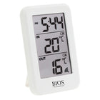 BIOS Living Weather Indoor/Outdoor Wireless Thermometer -Low battery indicator 