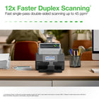 Epson WorkForce ES-590W Wireless Desktop Colour Duplex Document Scanner-Large 4.3" Colour Touchscreen - For ScanWay computer-free scanning directly to email accounts, cloud storage or connected USB flash drives