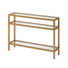 Hudson&Canal - Console Sivil 42" L - Laiton-Caractéristiques assemblage facile
