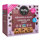 Healthy Crunch - Barres granola aux pépites de chocolat- 24 gr - Paquet de 30-Sans gluten