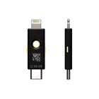 Yubico YubiKey 5Ci Security Key - USB‑C + Lightning - Black-Uses USB‑C or Lightning for immediate account verification