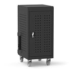 Luxor 24-Device USB-C Secure Charging Cart for Up to 16" Laptops-Pre-wired with USB-C® cables to eliminate cord clutter and bulky power bricks 