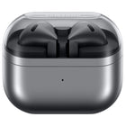 Samsung Galaxy Buds3 - Silver-Change it up with just a touch. Leave your phone in your pocket and conveniently control your earbuds by using simple gestures. Even with a swift swipe, rest assured your Galaxy Buds3 stay securely in your ears.