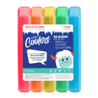Fit And Fresh - Ensemble de blocs réfrigérants jours de la semaine cool coolers - multicolore-Blocs réfrigérants longue durée afin que nourriture/boissons restent au frais pendant des heures