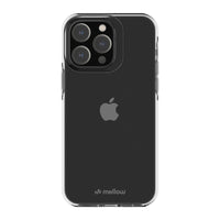 Mellow - etui ecoclear en plastique recycle pour Apple iPhone 14 Pro, Transparent-Fabrique à partir de plastique recycle