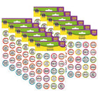 Teacher Created Resources Confetti Spanish Stickers - 12 Packs of 120-Positive stickers to encourage students