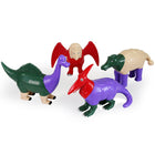 Popular Playthings Magnetic Mix or Match Dinosaurs 2-Chunky pieces for small hands