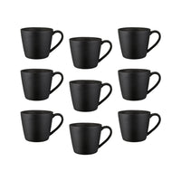 Maxwell & Williams Caviar Conical Mug - 420 ml - 9 Pack-Dishwasher Safe