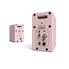 Kanto 100W Reference Desktop Speakers with USB-C, RCA and Bluetooth 5.0 - Matte Pink - 2 Pack-Bluetooth 5.0, USB Type-C, and RCA Inputs