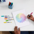 Sharpie Permanent Markers - Ultra-Fine Tip - Assorted Colours - 12 Pack-Permanent on most hard-to-mark surfaces