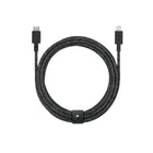 Native Union Belt XL USB-C to Lightning 3m Cable - Cosmos Black-For iPhones, iPads & AirPods