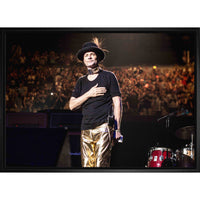 The Tragically Hip Hand on Heart - Framed Canvas - 31" x 22"-Premium music memorabilia
