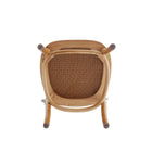 Manhattan Comfort Paragon 17.52" Industry Chic Upholstered Dining Chair - Nature and Oatmeal - Set of 4-10