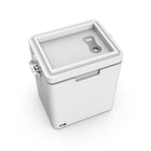 Permasteel 14 qt Portable Cooler with Dual Carrying Options - White-Fully removable multi-purpose Lid which can be used as a tray